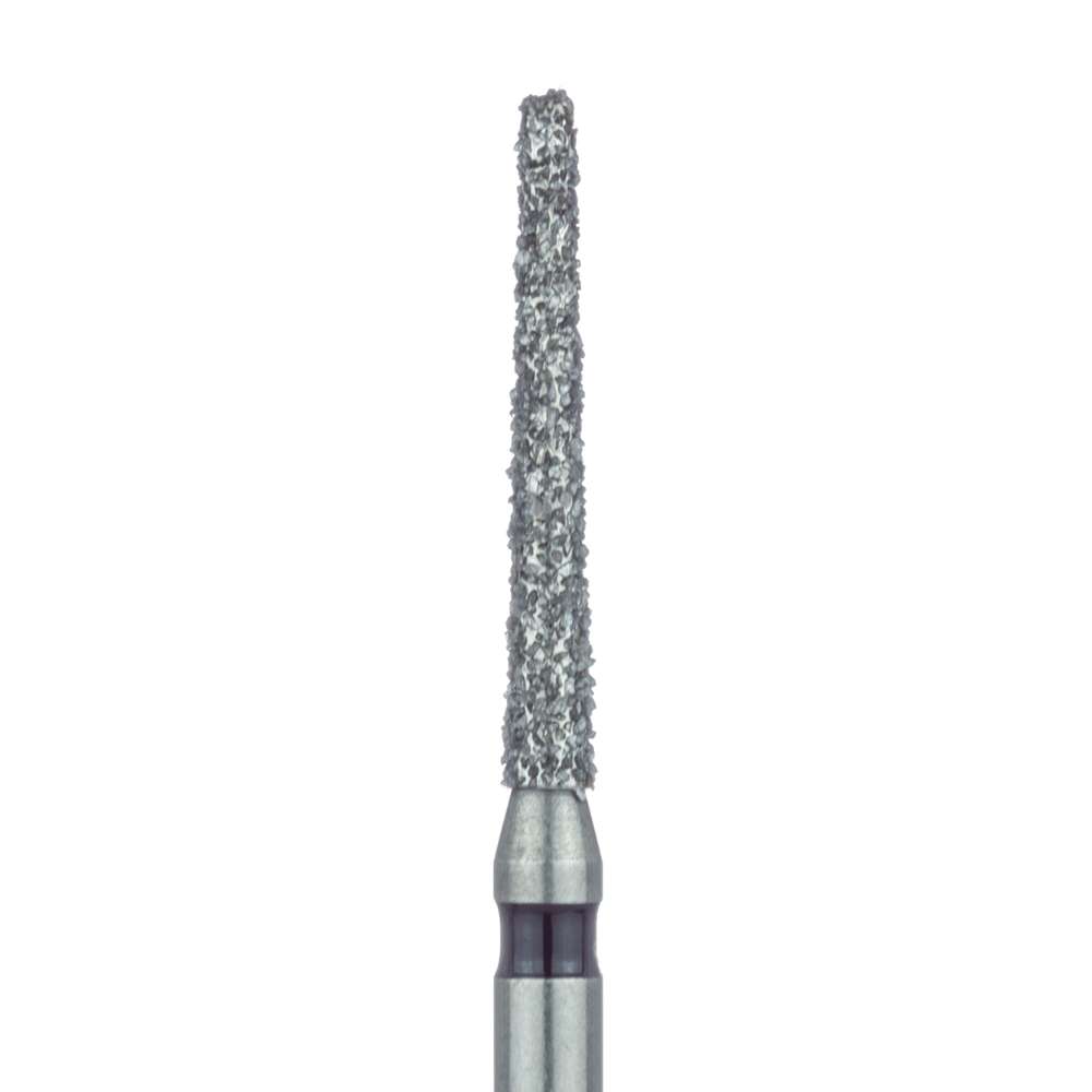 H Fg Extra Long Tapered Flat End Diamond Bur Mm