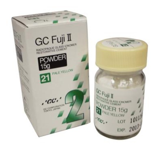 Fuji II Powder #21 (Pale Yellow) 15gm