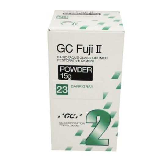 Fuji II Powder #23 (Dark Grey) 15gm