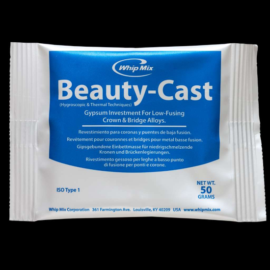 Beauty-Cast Inlay Investment Low Fusing Crown & Bridge 24/Ca 50