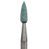 Dura-Green Mounted Stones Handpiece FL2 Green 12/Bx
