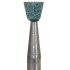 Dura-Green Mounted Stones Handpiece IC6 Green 12/Bx