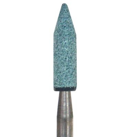 Dura-Green Mounted Stones Handpiece PC1 Green 12/Bx