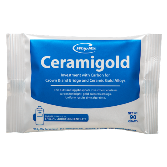 Ceramigold Casting Investment Phosphate Bonded 144/Ca 90g