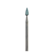 Dura-Green Mounted Stones Contra Angle FL2 Green 12/Bx