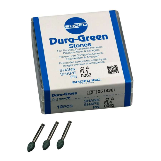 Dura-Green Polishing Stone FL4 12/pk