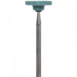 Dura-Green Mounted Stones Contra Angle WH6 Green 12/Bx