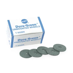 Dura Green Aluminum Oxide Mounted Points Wheels #7A 12/Pk