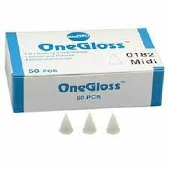 OneGloss Silicon Polisher Midi Point Refill 50/Pk