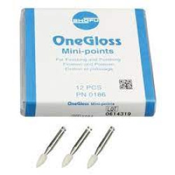 OneGloss Silicon Polisher Mini Point  Refill 12/Pk
