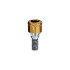 LOCATOR Abutment for Biohorizons Internal Implants, 3.0mm (Gray), 2.0mm Cuff Height