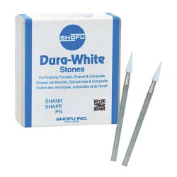Dura-White Mounted Stones Handpiece CN1 White 12/Bx