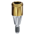 LOCATOR Abutment for Nobel Biocare NobelActive Implants, 3.5mm Narrow Platform (purple), 3.0mm Cuff Height
