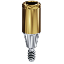 LOCATOR Abutment for Nobel Biocare NobelActive Implants, 3.5mm Narrow Platform (purple), 5.0mm Cuff Height