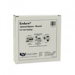 Endure® .030" Clear .75mm/125mm - Round (25/pkg)