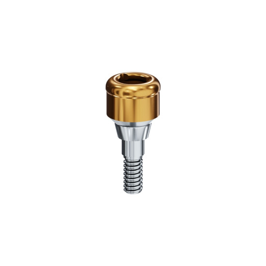 LOCATOR Abutment for Glidewell Conical Implants, 3.0mm Dia, 2.0mm Cuff Height