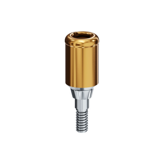 LOCATOR Abutment for Glidewell Conical Implants, 3.0mm Dia, 5.0mm Cuff Height