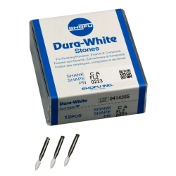 Dura-White Mounted Stones RA FL2 White f/ Mlt 12/Bx