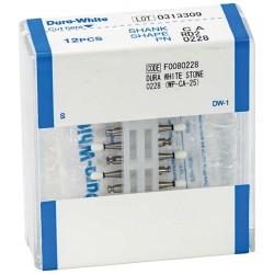 Dura-White Mounted Stones Right Angle Round RD2 White 12/Bx