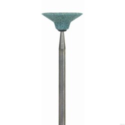 Dura-Green Mounted Stones Handpiece Fine Inverted Cone IC9 Green 12/Bx