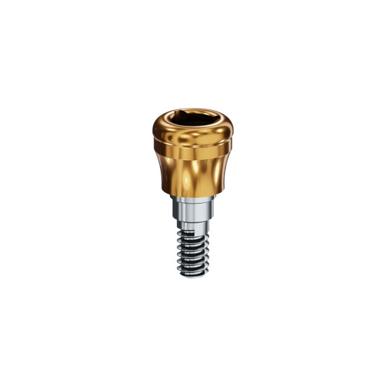 LOCATOR Abutment for Implant Direct Legacy Implants, 3.0mm (Light Blue), 2.0mm Cuff Height
