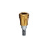 LOCATOR Abutment for Implant Direct Legacy Implants, 3.0mm (Light Blue), 3.0mm Cuff Height