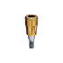 LOCATOR Abutment for Implant Direct Legacy Implants, 3.0mm (Light Blue), 4.0mm Cuff Height