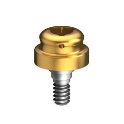 LOCATOR Abutment for Straumann RT TLX 4.5mm Diameter x 1mm Cuff Height