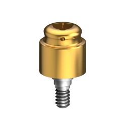LOCATOR Abutment for Straumann RT TLX 4.5mm Diameter x 3mm Cuff Height
