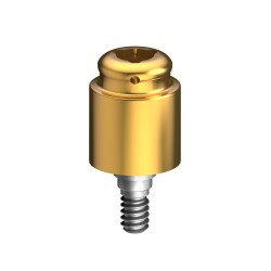 LOCATOR Abutment for Straumann RT TLX 4.5mm Diameter x 4mm Cuff Height