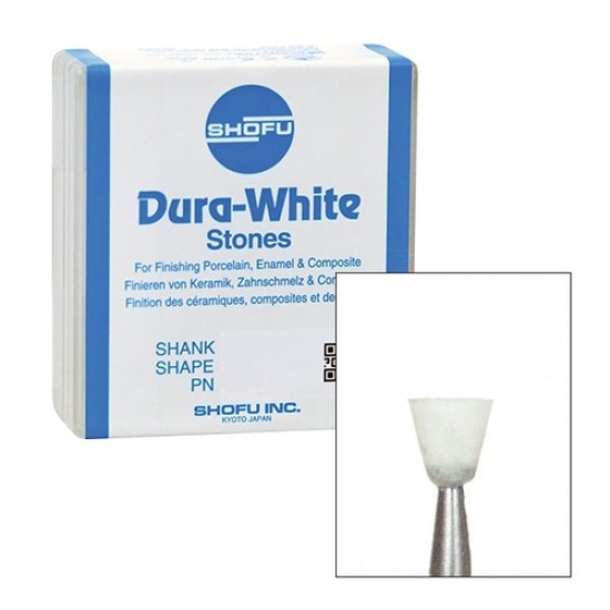 Shofu Dura White Stone IC2 FG #0245 12/Box