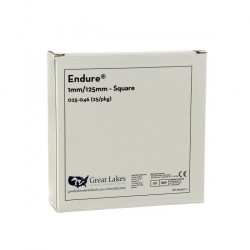 Endure® .040" Clear 1mm/125mm - Square (25/pkg)