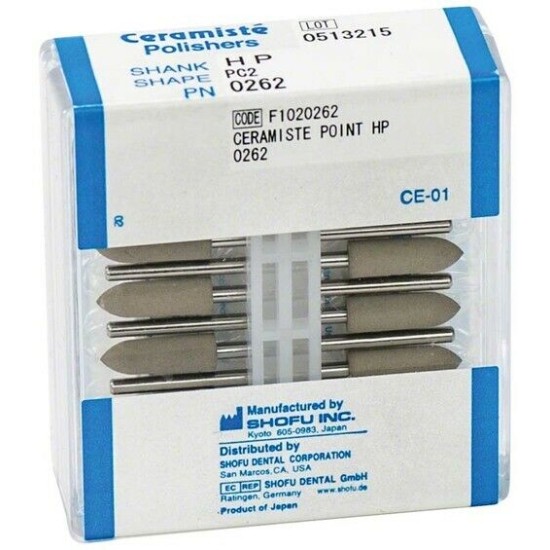 Ceramiste Silicon Polisher Handpiece PC2 Standard 12/Pk