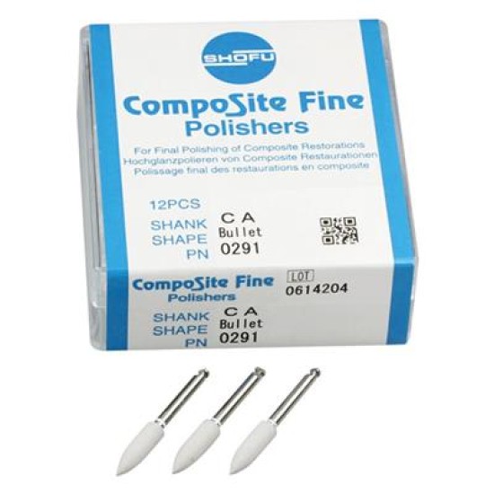 CompoSite Fine Polisher Bullet 12/Bx