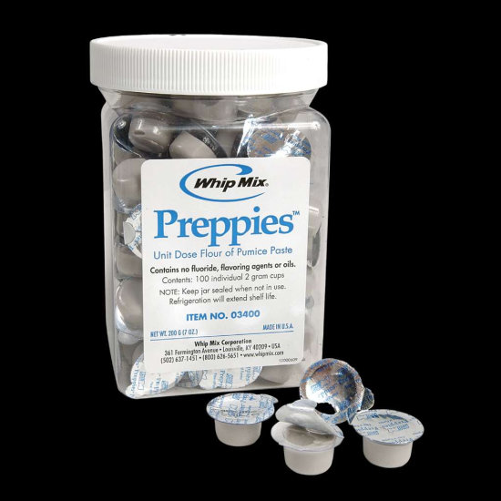 Pumice Abrasive Preppies 100/Bx