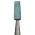 Dura-Green Mounted Stones Handpiece Fine Tapered Cylinder TC1 12/Bx