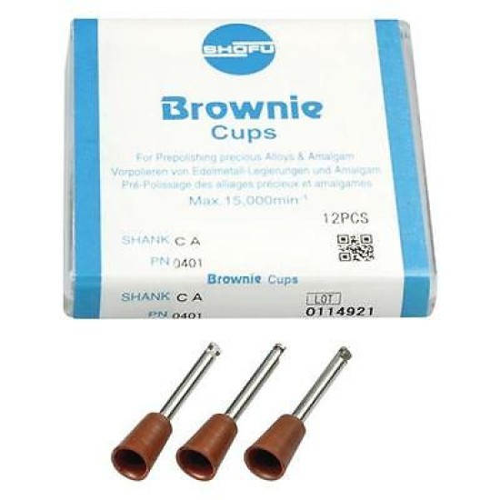 Brownie® Polishers  RA, Pre-Polishing, 12/Pkg