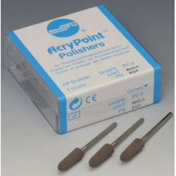 Acrypoint Mounted Polisher Handpiece Medium PC2 Brown 12/Pk