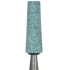 Dura-Green Mounted Stones Handpiece Tapered Cylinder TC4 12/Bx