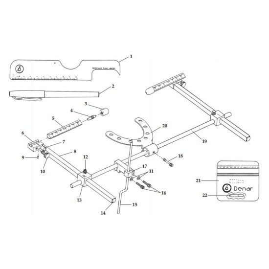 Plastic Ear Pieces for Face-Bow 2/Pk