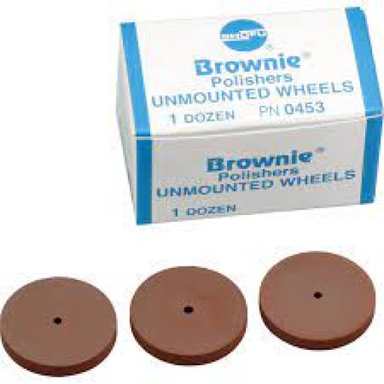 Brownie Wheels Unmounted 7/8" 12/Bx