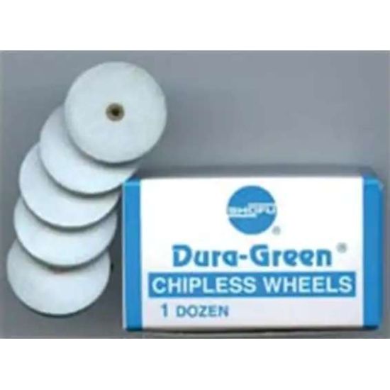 Abrasive Wheels Chipless #7 Dura-Green 12/Pk