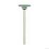 Dura-Green Mounted Stones Handpiece Fine Wheel WH3 Green 12/Bx