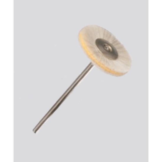 Mounted Goat Hair Polishing Brush Wheel