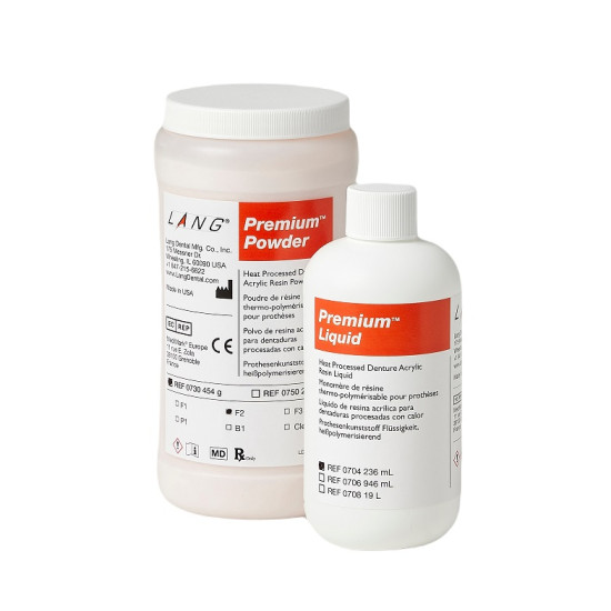 Premium Denture B1 Pound Package (454 g powder/236 mL liquid)