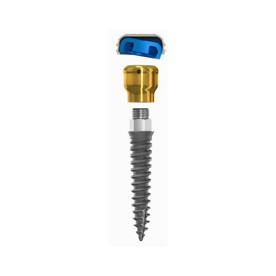 LOCATOR Overdenture Implant 2.4mm Platform Diameter X 14mm Length 4mm Cuff Height