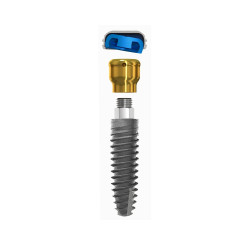 LOCATOR Overdenture Implant, 3.5mmD x 12mmL, 3mm Cuff