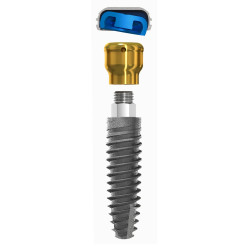 LOCATOR Overdenture Implant, 3.5mmD x 14mmL, 2.5mm Cuff