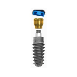 LOCATOR Overdenture Implant, 4.9mmD x 12mmL, 4mm Cuff