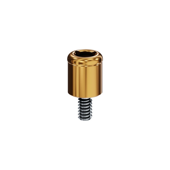 LOCATOR Abutment for Nobel Biocare Branemark Implants, 3.3 Narrow (NP, Purple), 3.0mm Cuff Height
